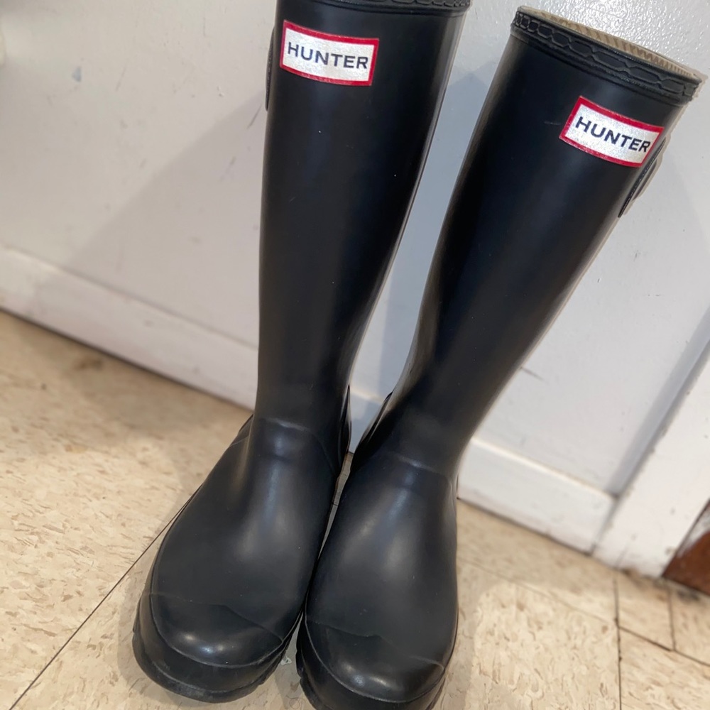 HUNTER RAIN BOOTS SIZE 5